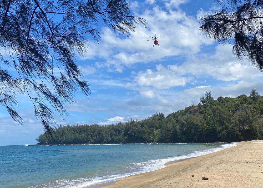 Coast Guard, partners continue search for missing swimmer off Kauai