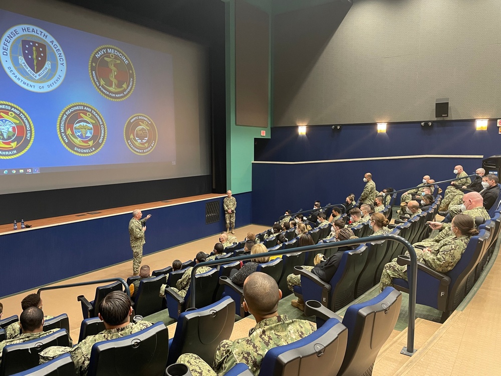 Director DHA and Navy Surgeon General Visit Sigonella