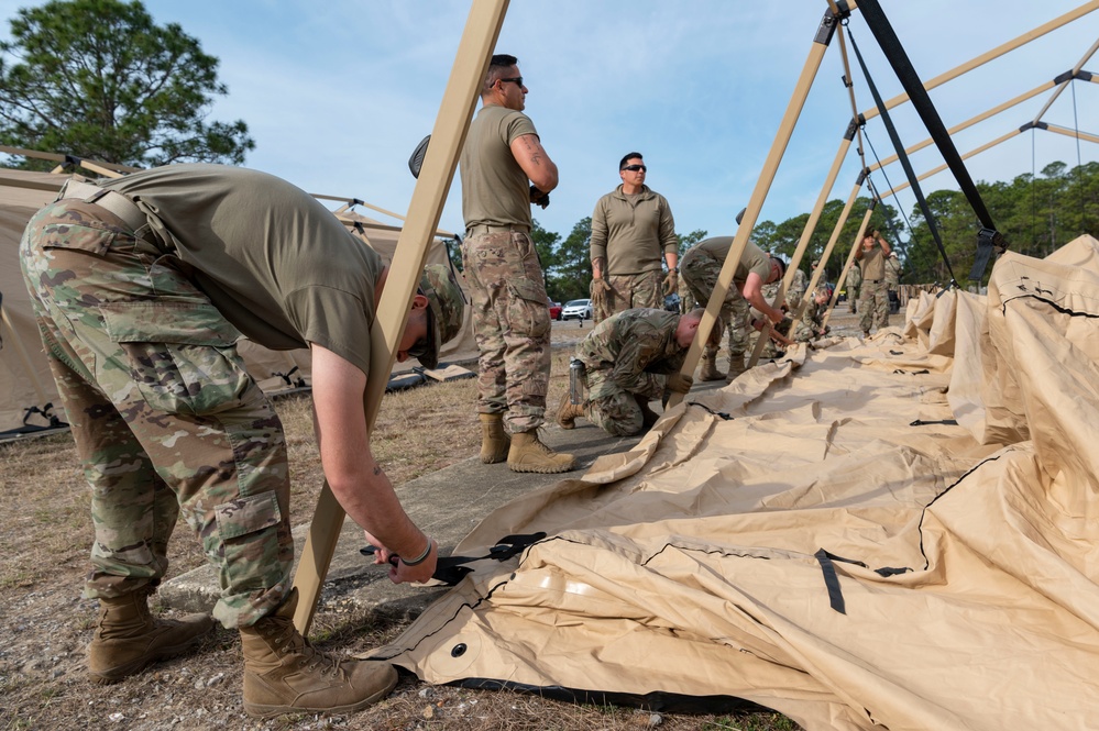 Hurlburt’s Mission Sustainment Team trains together