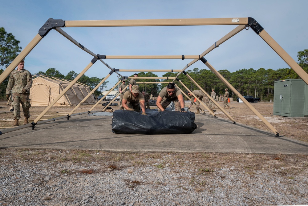 Hurlburt’s Mission Sustainment Team trains together