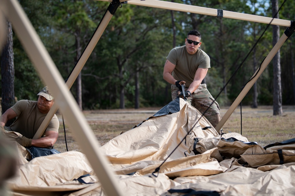 Hurlburt’s Mission Sustainment Team trains together