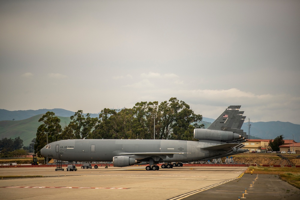 Travis AFB flight line