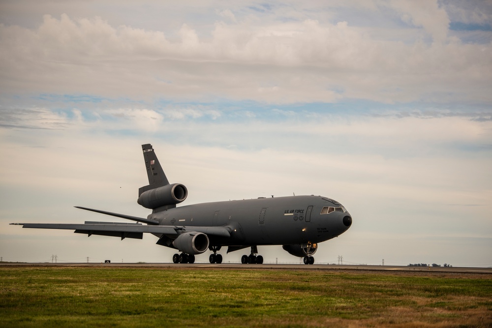 Travis AFB flight line