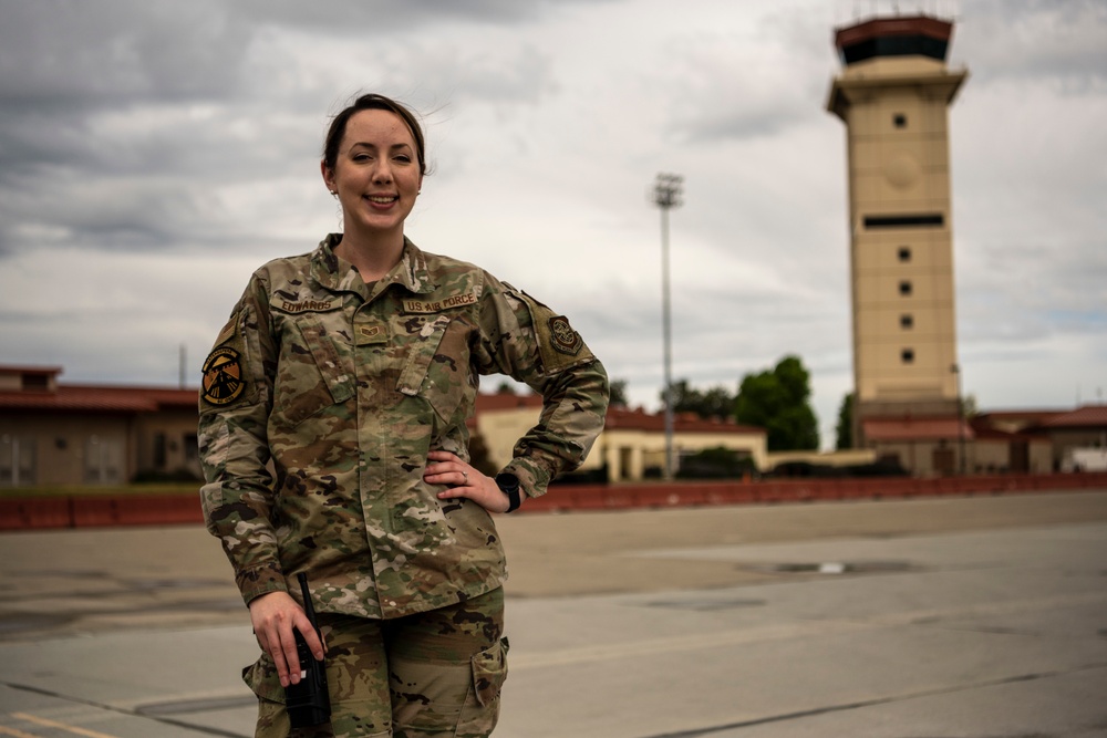 Travis AFB flight line