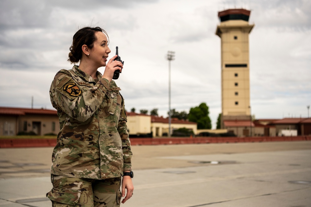 Travis AFB flight line