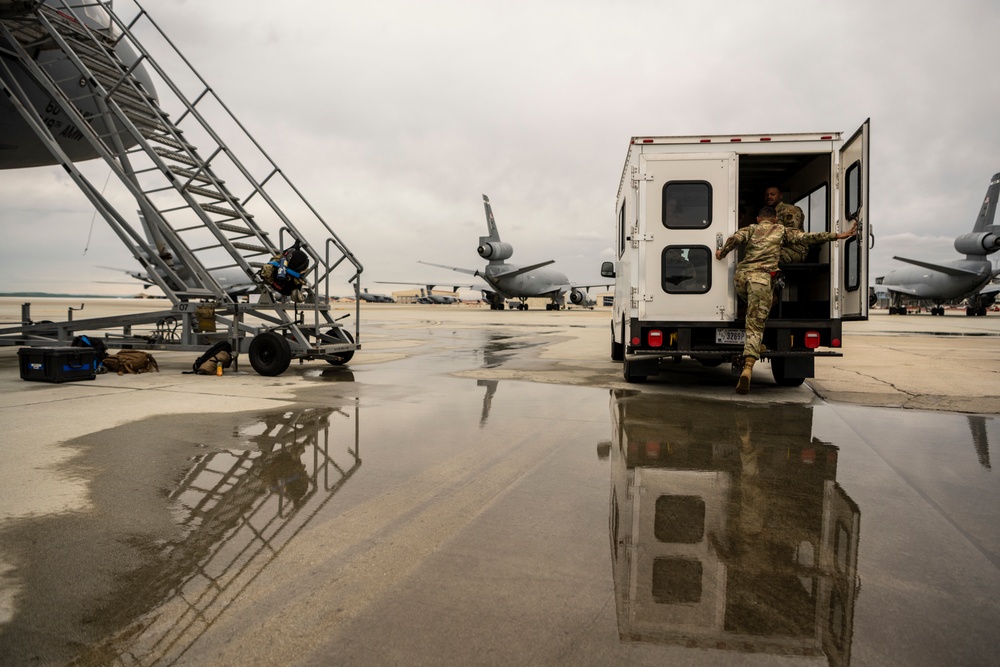 Travis AFB flight line