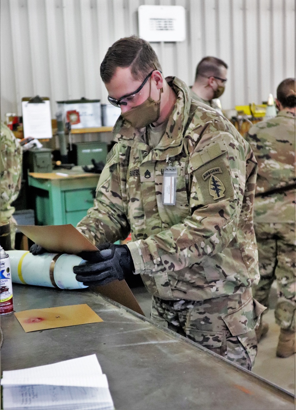 89B ALC students complete ammo inspection training at Fort McCoy’s Ammunition Supply Point Point