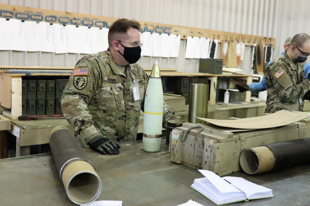 89B ALC students complete ammo inspection training at Fort McCoy’s Ammunition Supply Point Point