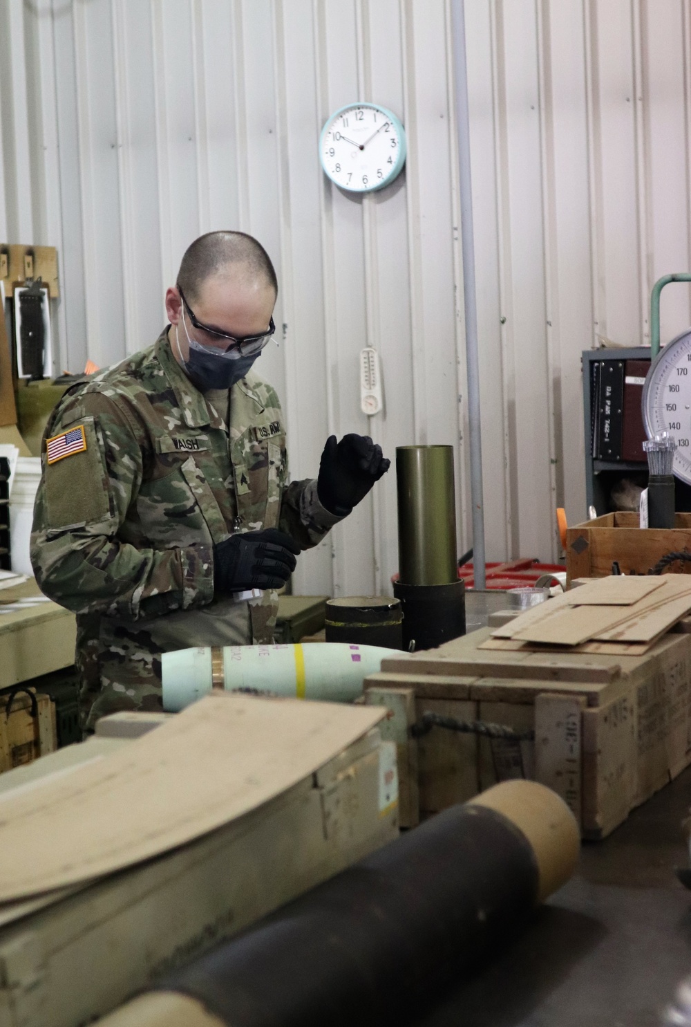 89B ALC students complete ammo inspection training at Fort McCoy’s Ammunition Supply Point Point