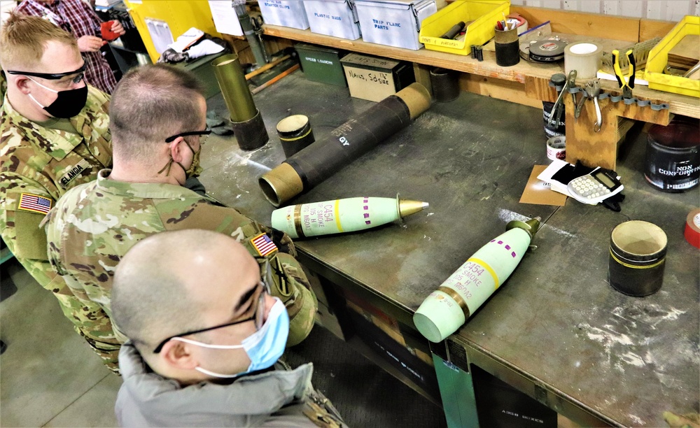 89B ALC students complete ammo inspection training at Fort McCoy’s Ammunition Supply Point Point