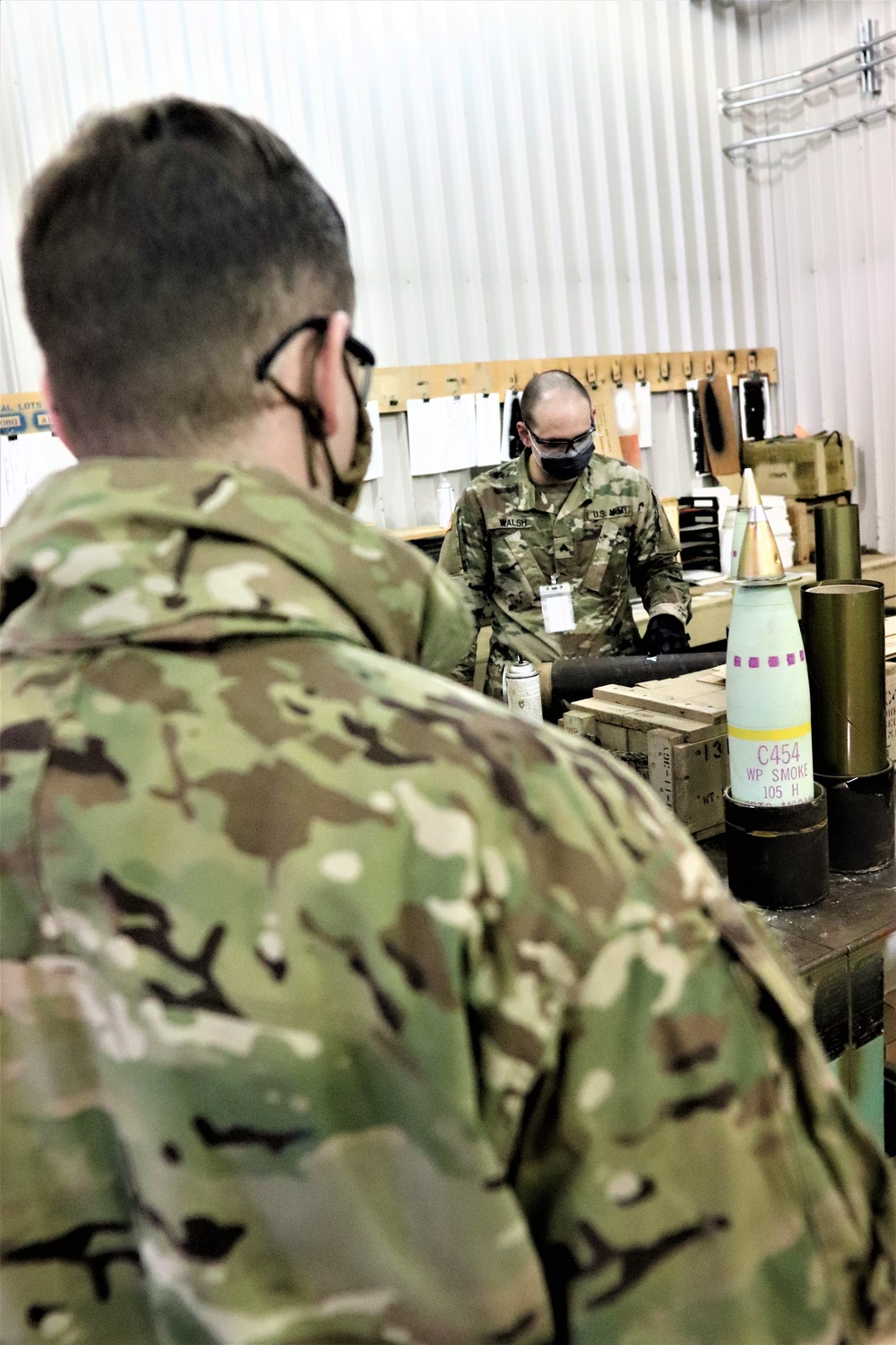 89B ALC students complete ammo inspection training at Fort McCoy’s Ammunition Supply Point Point