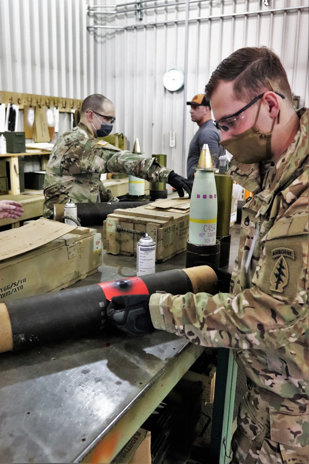 89B ALC students complete ammo inspection training at Fort McCoy’s Ammunition Supply Point Point