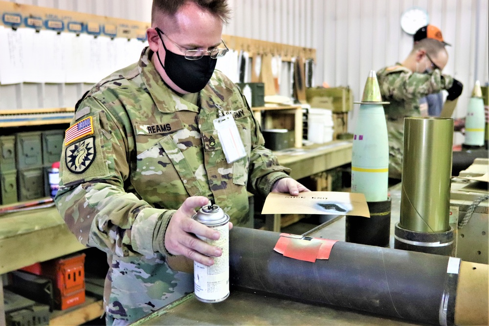 89B ALC students complete ammo inspection training at Fort McCoy’s Ammunition Supply Point Point