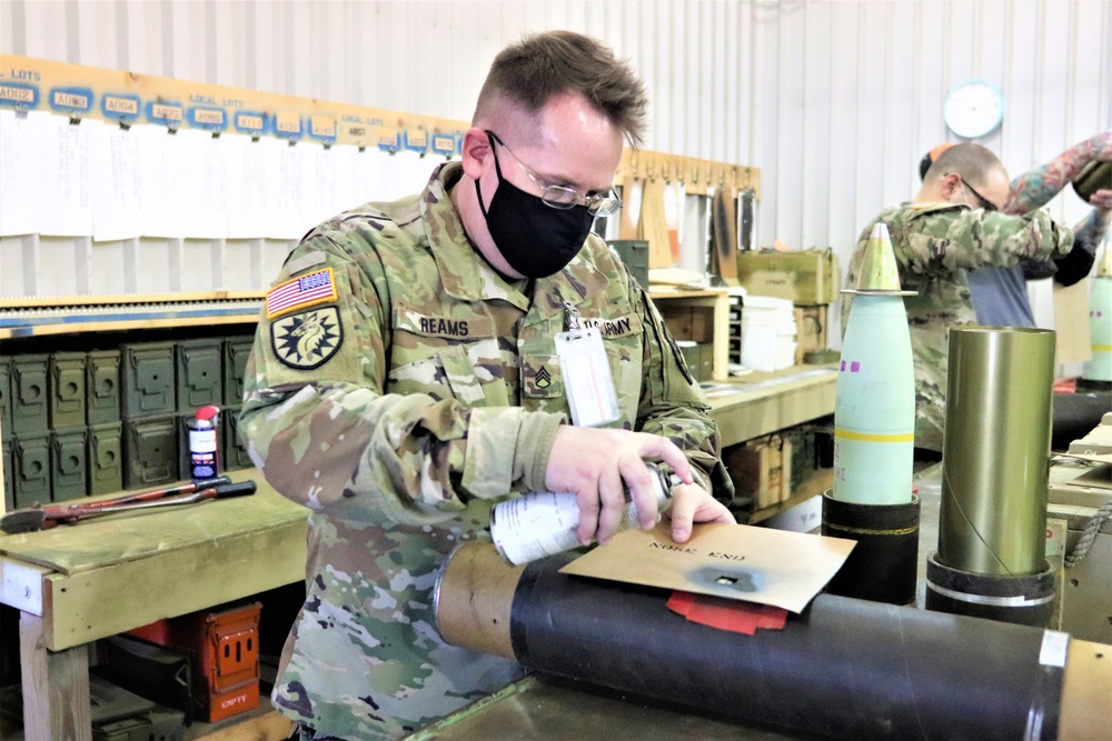 89B ALC students complete ammo inspection training at Fort McCoy’s Ammunition Supply Point Point