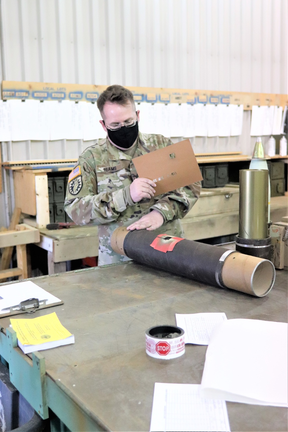 89B ALC students complete ammo inspection training at Fort McCoy’s Ammunition Supply Point Point