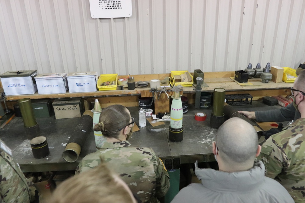 89B ALC students complete ammo inspection training at Fort McCoy’s Ammunition Supply Point Point