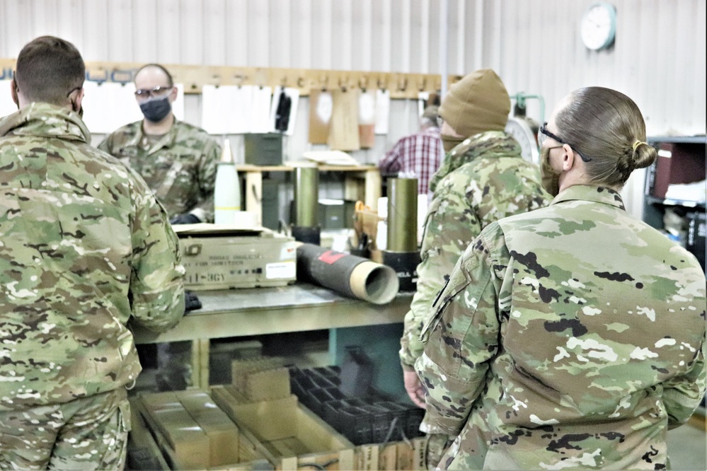 89B ALC students complete ammo inspection training at Fort McCoy’s Ammunition Supply Point Point