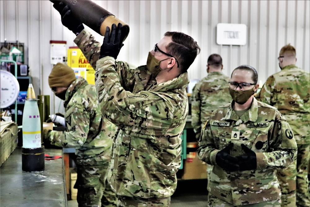 89B ALC students complete ammo inspection training at Fort McCoy’s Ammunition Supply Point Point