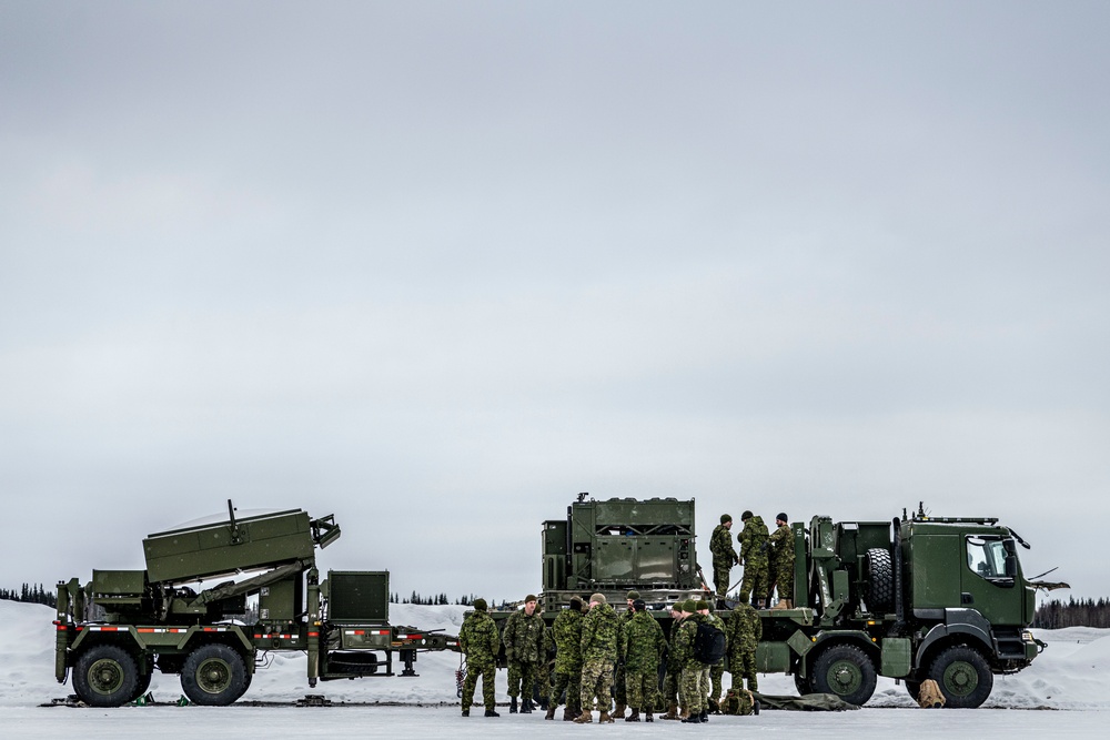 Canadian forces prep equipment for AE22