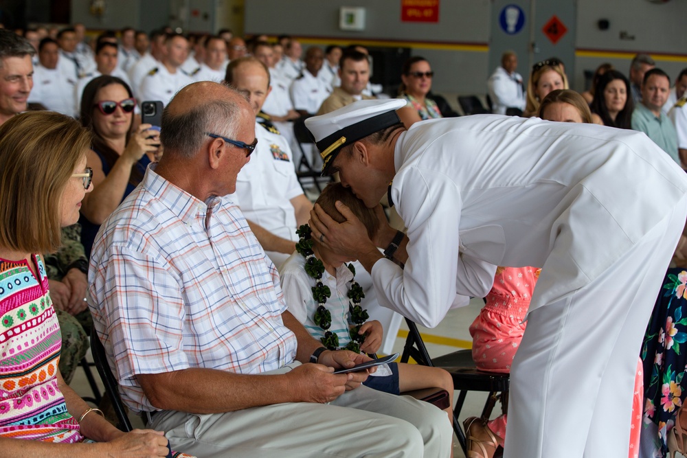 HSM-37 Change of Command Ceremony