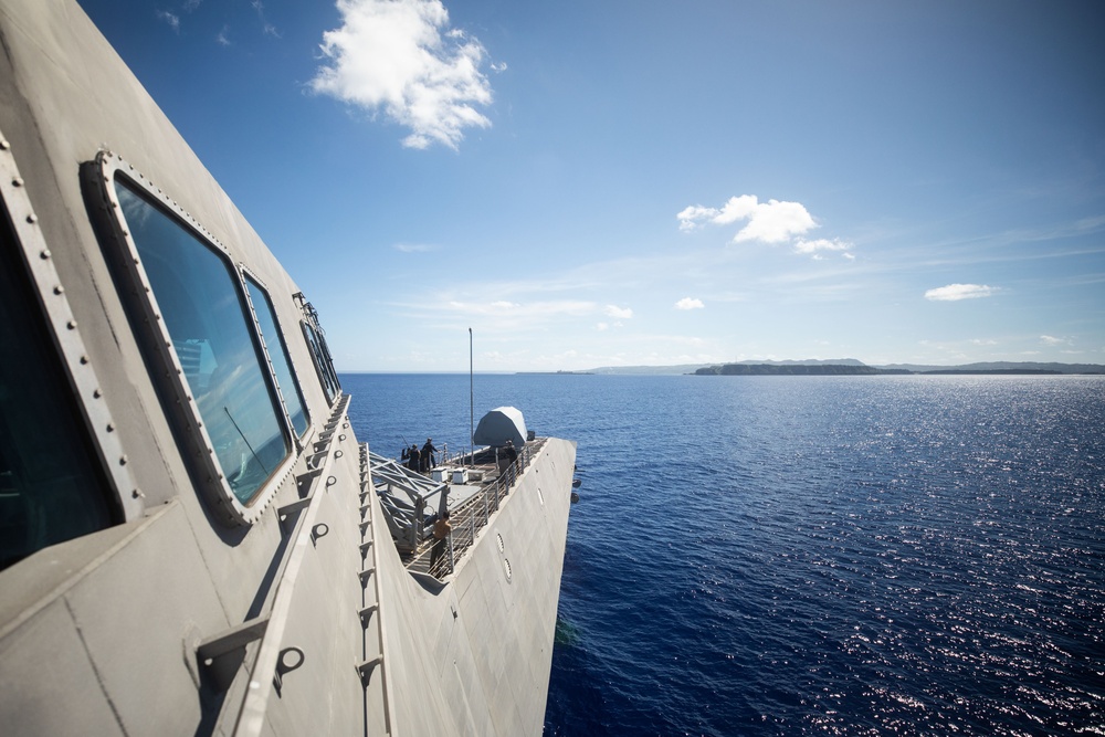 USS Tulsa Returns to Guam
