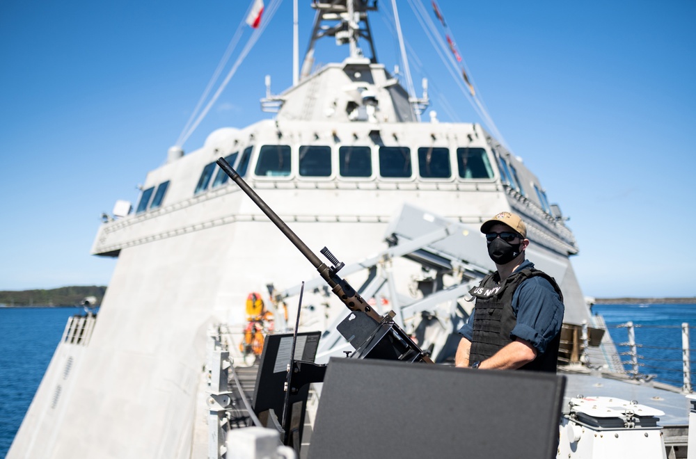 USS Tulsa Returns to Guam