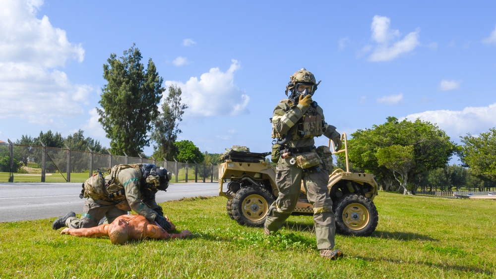 31st RQS operators practice lifesaving skillsets