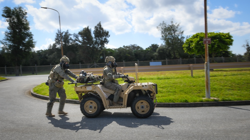 31st RQS operators practice lifesaving skillsets