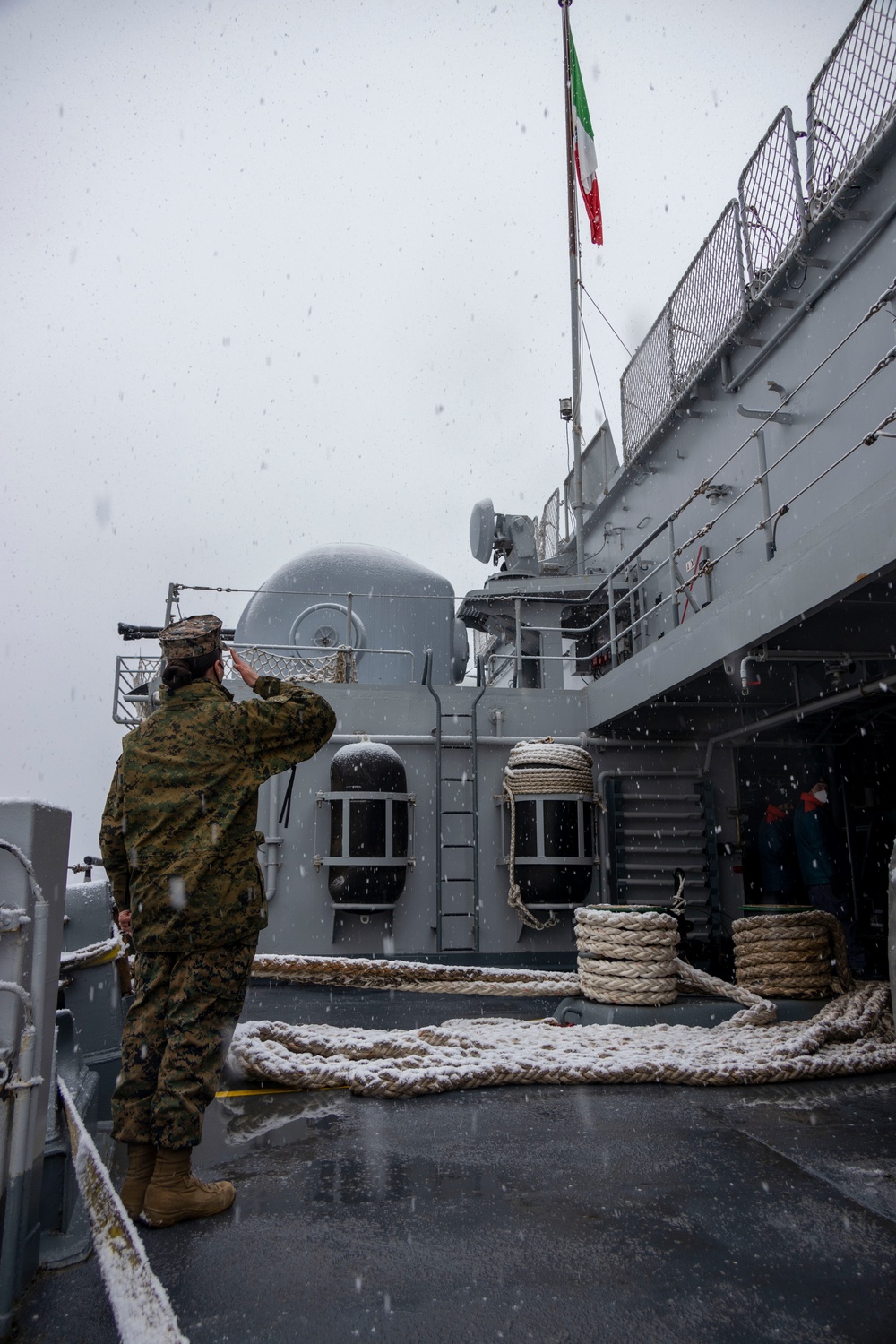 2d MEB Embarks with Allies during Exercise Cold Response 2022