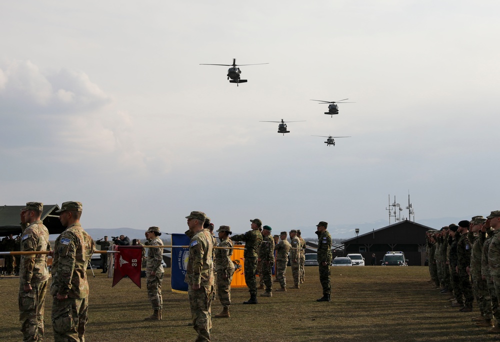 KFOR’s Regional Command – East welcomes new leadership during Transfer of Authority ceremony