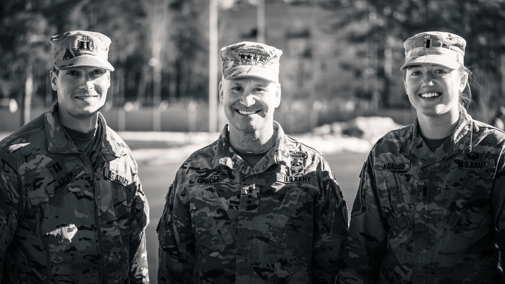 10th AAMDC air defenders meet Gen. Milley in Latvia during Saber Strike