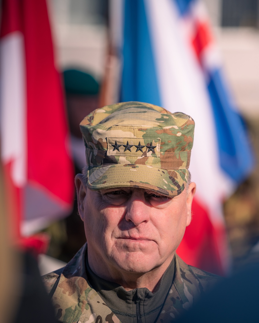 10th AAMDC air defenders meet Gen. Milley in Latvia during Saber Strike