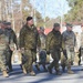 Chairman of the Joint Chiefs of Staff, Gen. Mark A. Milley visits troops in Latvia.