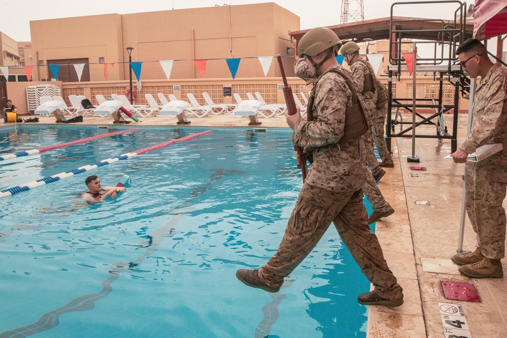 Just Keep Swimming: FASTCENT conducts swim qualifications