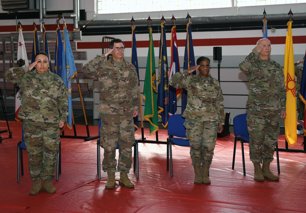 Medical Support Unit-Europe Change of Command Ceremony