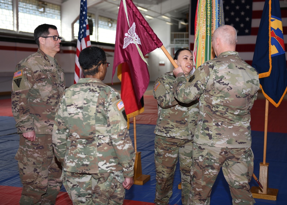 Medical Support Unit-Europe Change of Command Ceremony