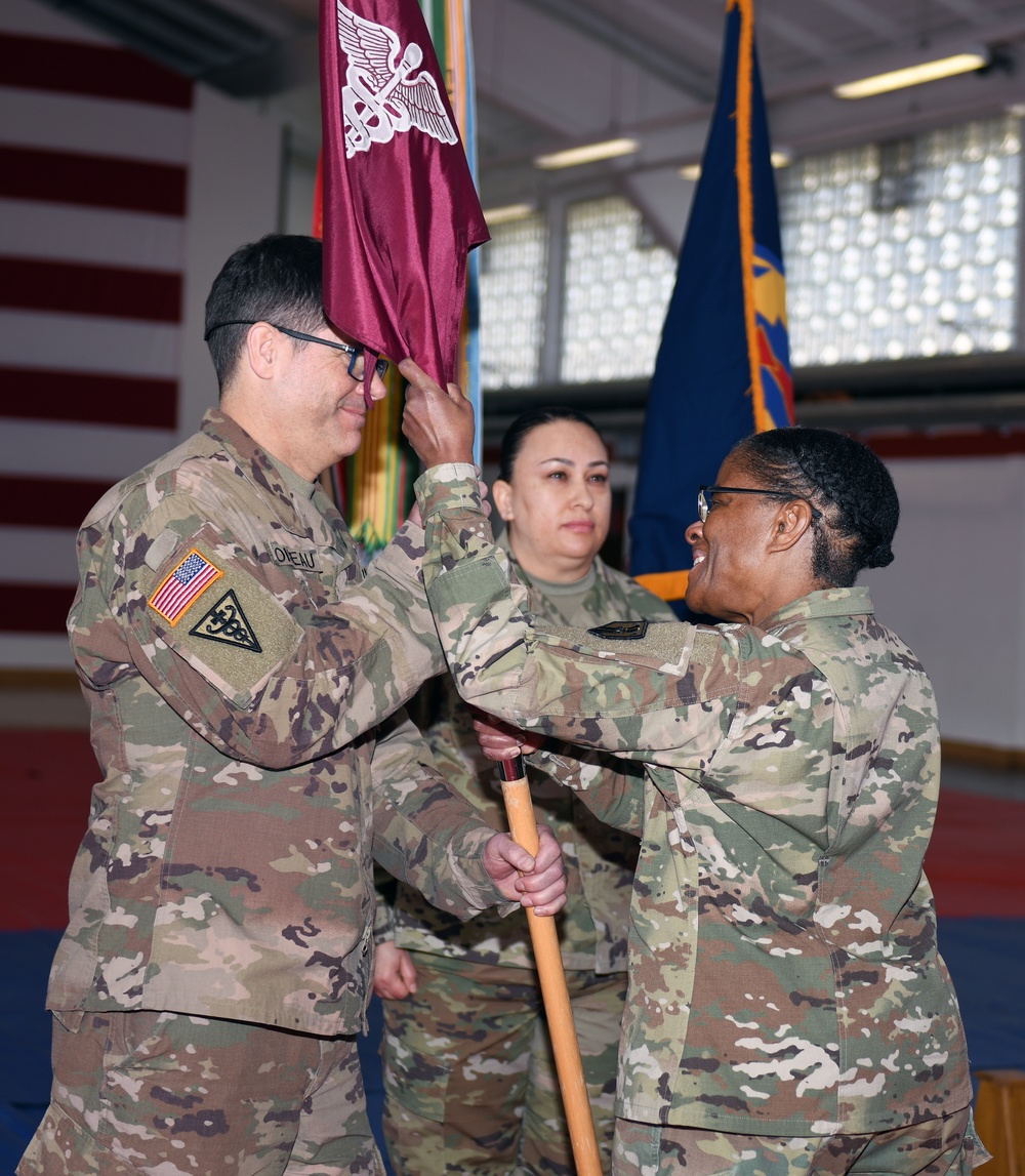 Medical Support Unit-Europe Change of Command Ceremony