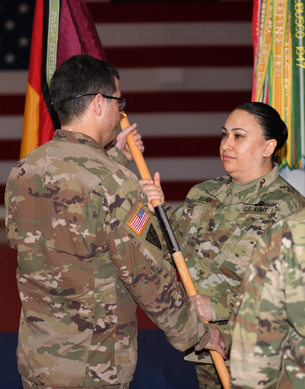 Medical Support Unit-Europe Change of Command Ceremony