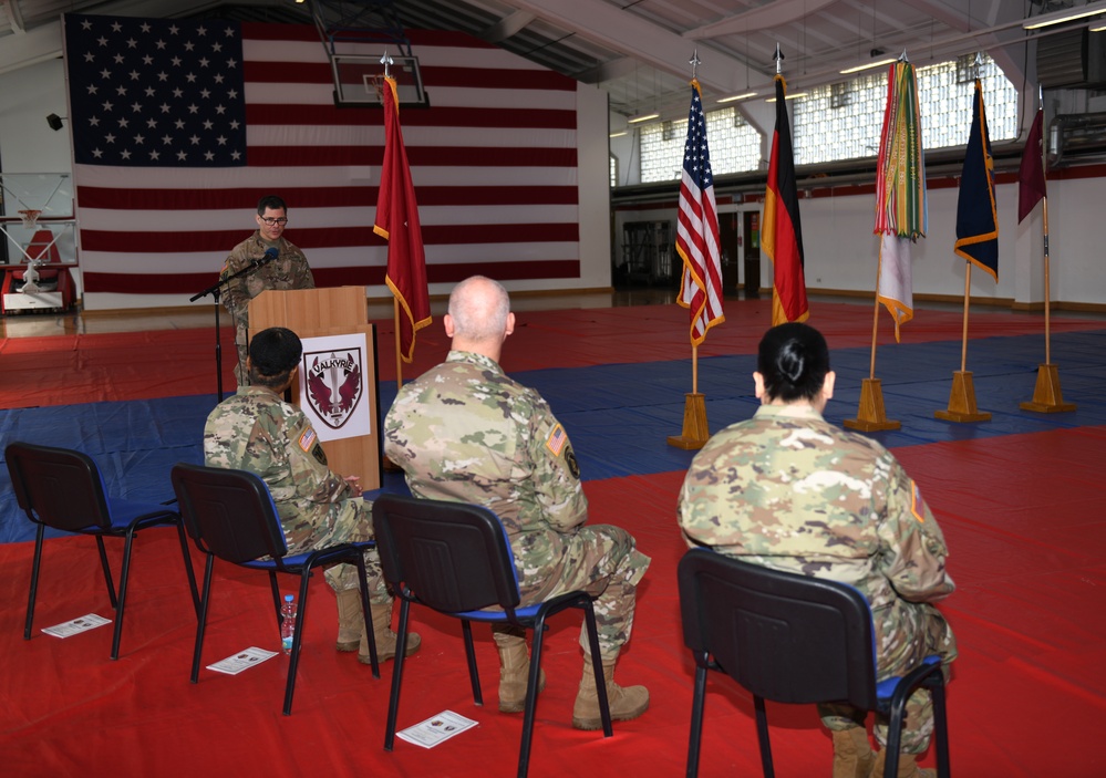 Medical Support Unit-Europe Change of Command Ceremony