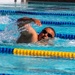 U.S. Marines with Wounded Warrior Regiment compete in the Marine Corps Trials swimming competition