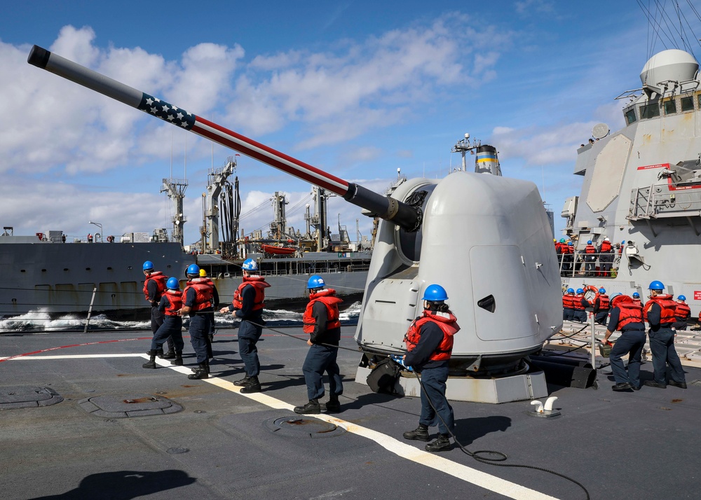 USS Porter (DDG 78) Replenishment-at-Sea