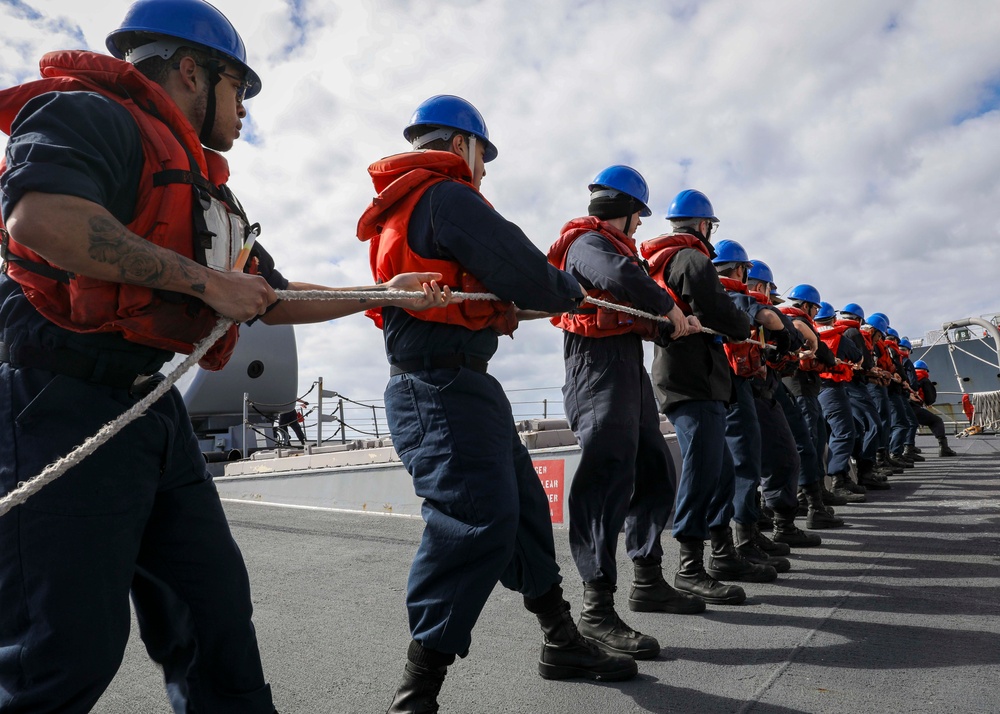 USS Porter (DDG 78) Replenishment-at-Sea