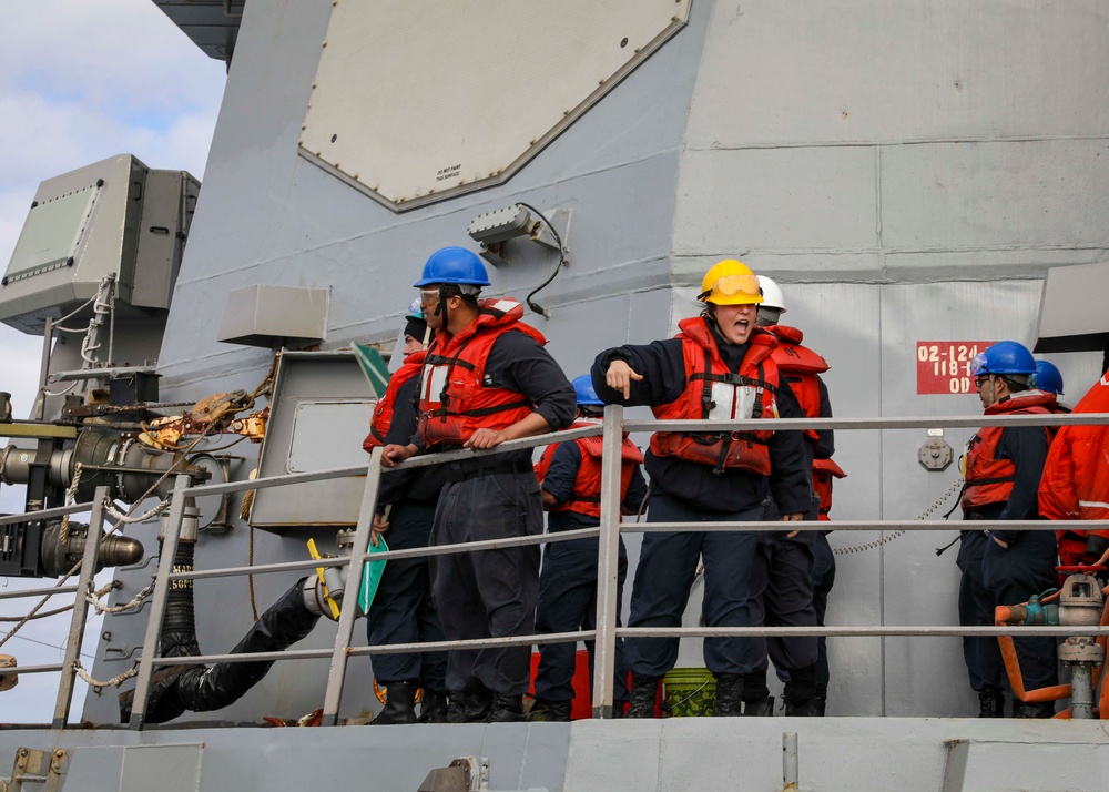 USS Porter (DDG 78) Replenishment-at-Sea