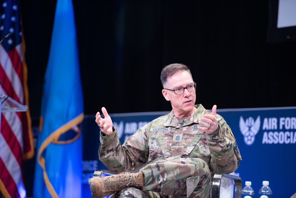 CMSSF speaks at AFA Air Warfare Symposium