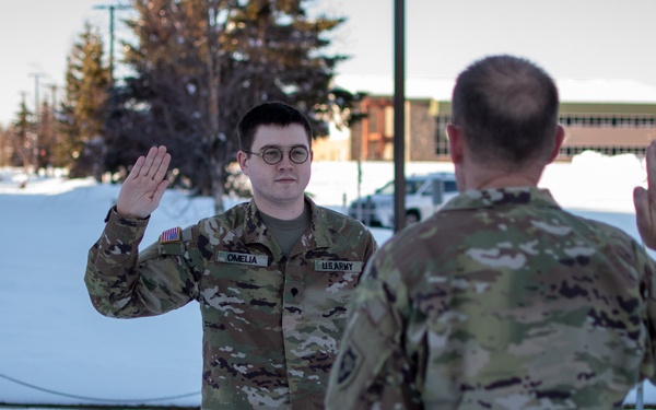 NCNG Soldier Extends Service Contract During AEP22