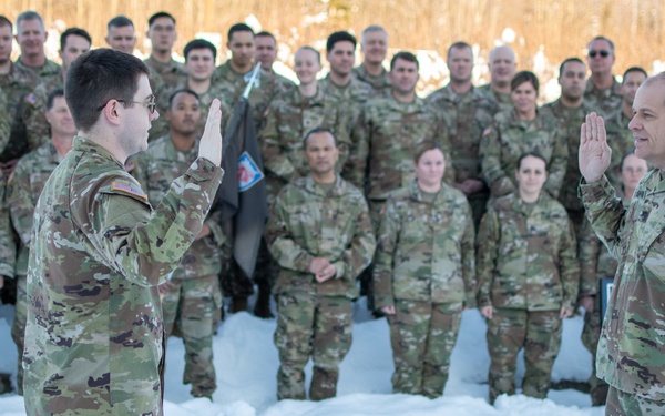 NCNG Soldier Extends Service Contract During AEP22