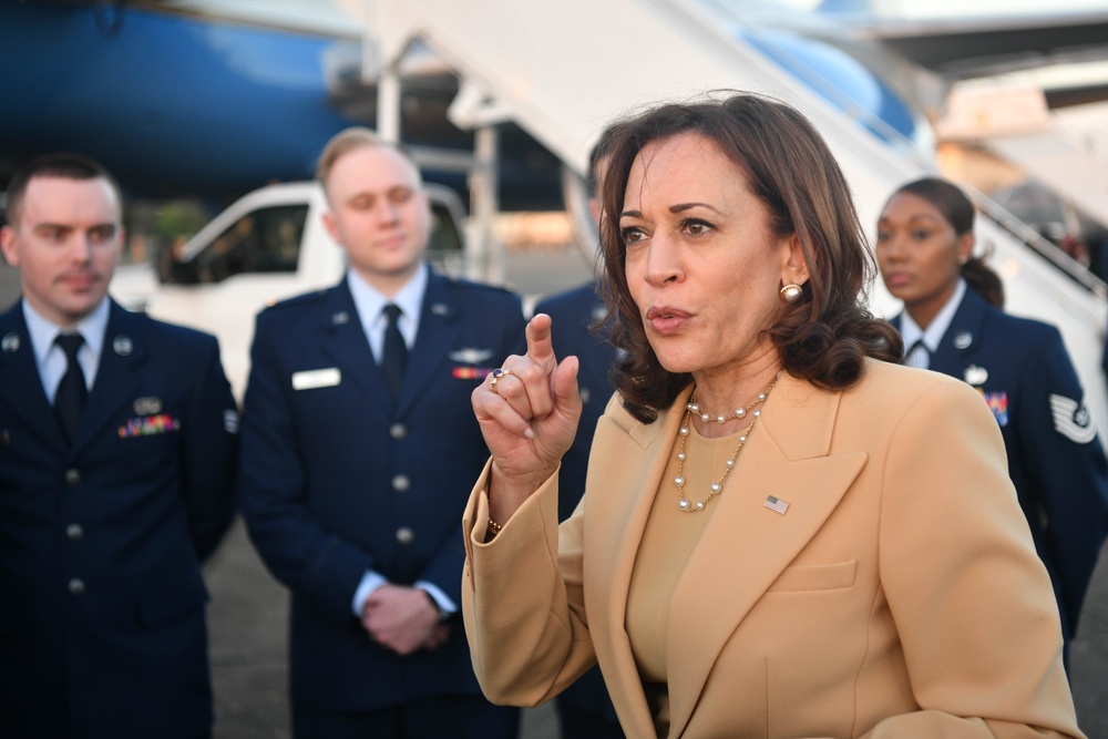 Vice President Harris visits Alabama for Bloody Sunday 57th Anniversary