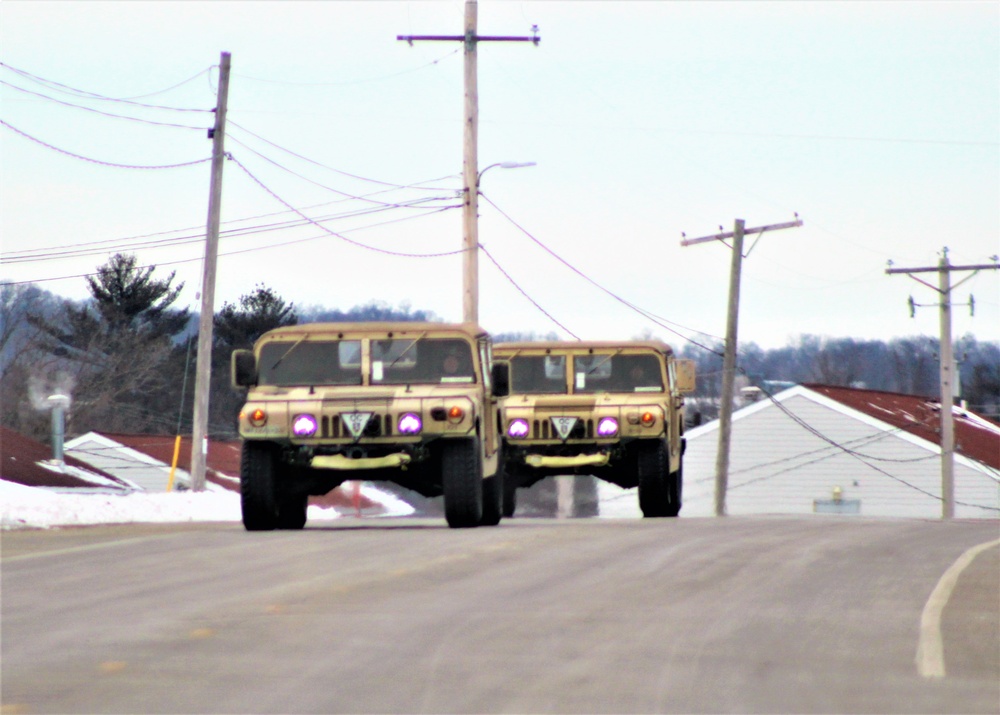 February 2022 training operations at Fort McCoy