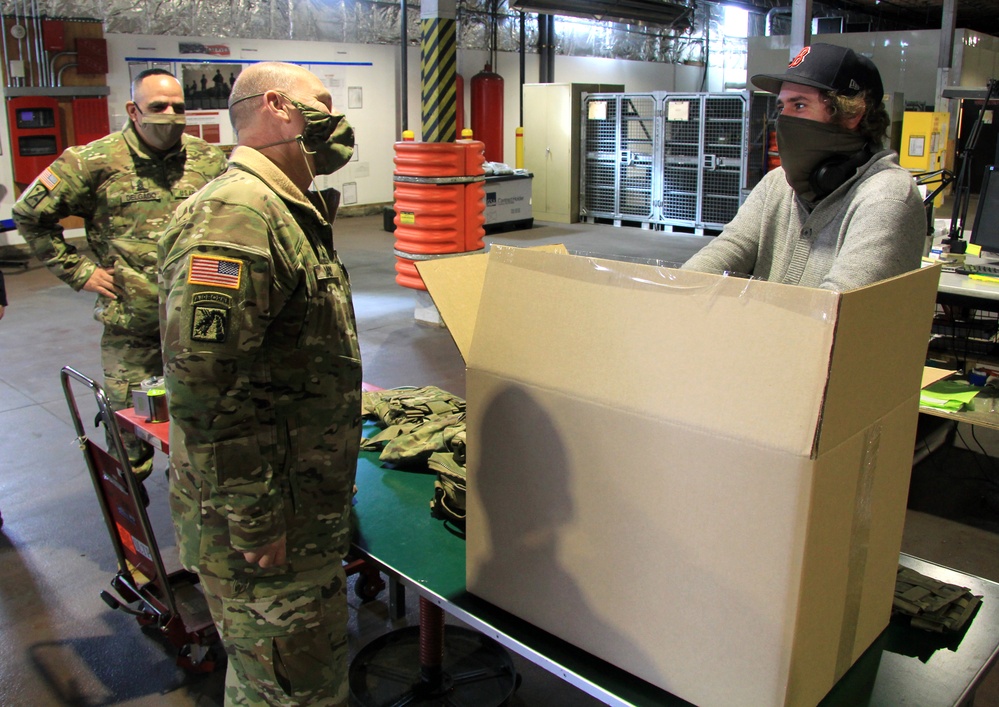 AMC senior leadership visits Sierra Army Depot