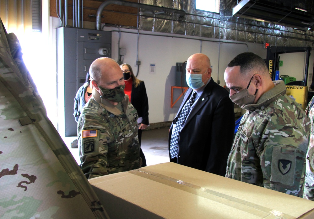 AMC senior leadership visits Sierra Army Depot